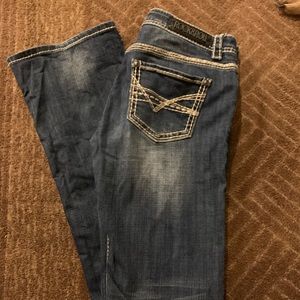 Women’s rock and roll cowgirl jeans
